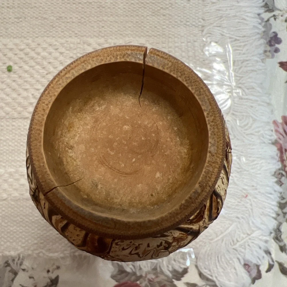 Vintage Bamboo Ikabena Vase Handcrafted